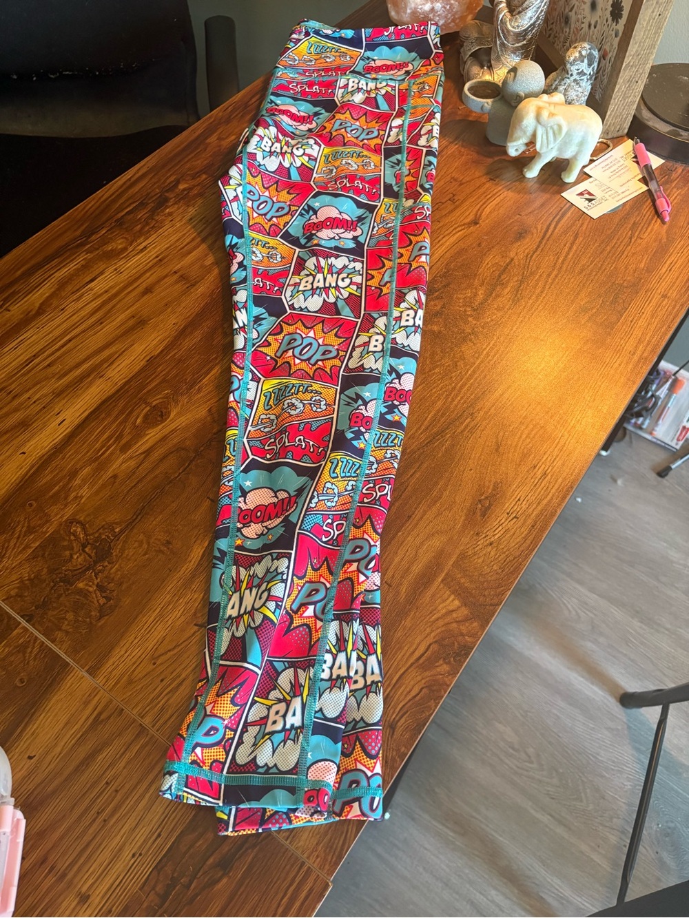 Constantly Varied Gear Comic Pop Leggings - XL FL Knock Out Never Worn